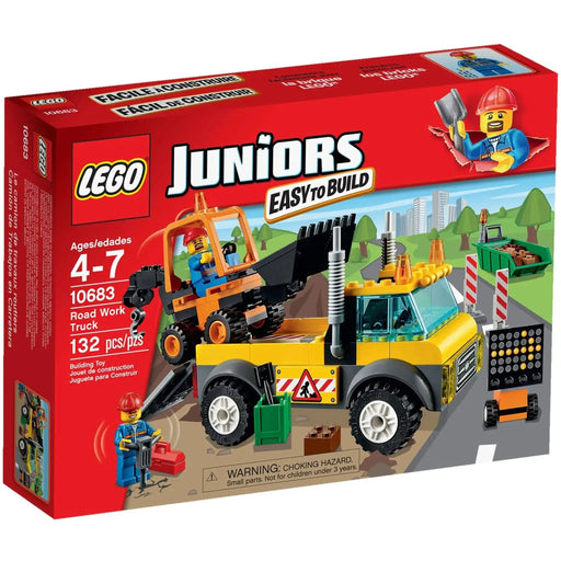 LEGO [Juniors] - Road Work Truck Building Set - City Series (10683)