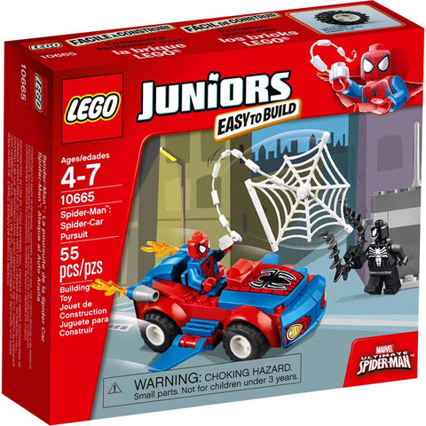 LEGO [Juniors] - Spider-Man Spider-Car Pursuit Building Set - Marvel Super Heroes Series (10665)