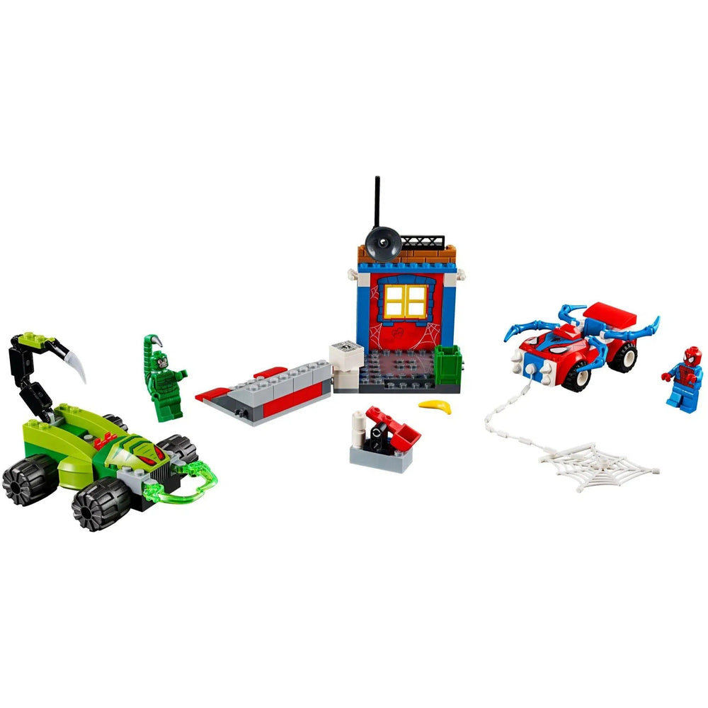 LEGO [Juniors] - Spider-Man vs. Scorpion Street Showdown Building Set - Marvel Super Heroes Series (10754)