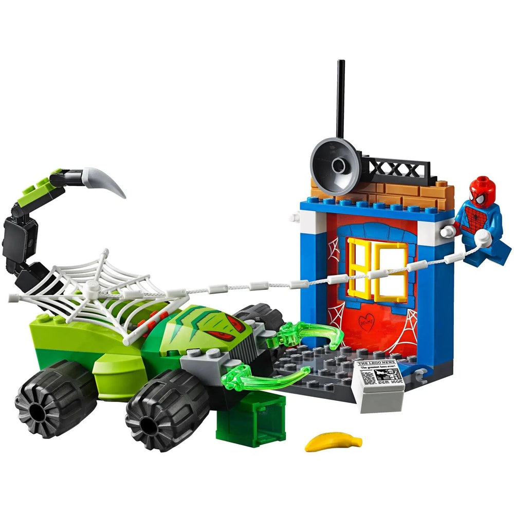 LEGO [Juniors] - Spider-Man vs. Scorpion Street Showdown Building Set - Marvel Super Heroes Series (10754)