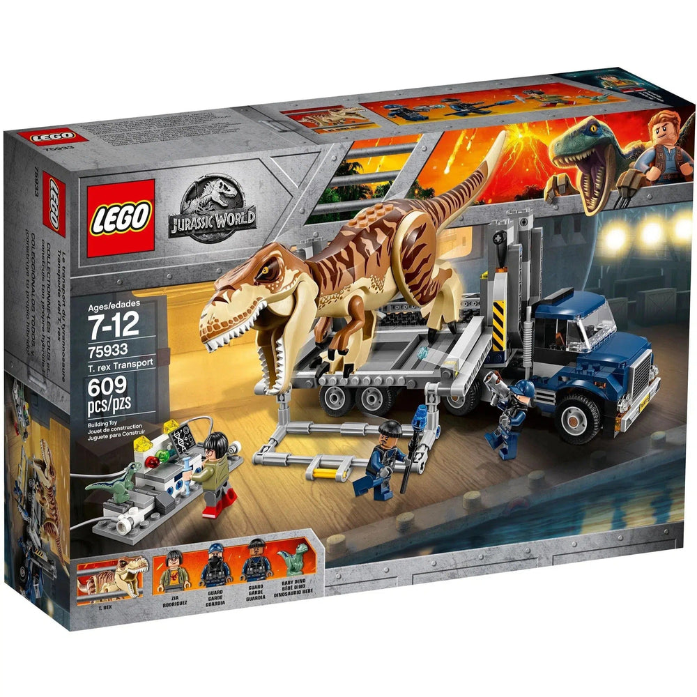 LEGO [Jurassic World] - T. rex Transport Building Set - Fallen Kingdom Series (75933)