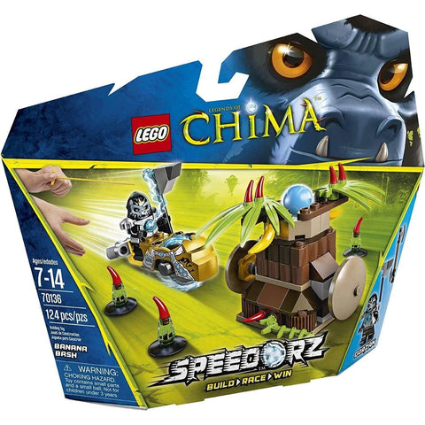 LEGO [Legends of Chima] - Banana Bash Building Set - Speedorz Series (70136)