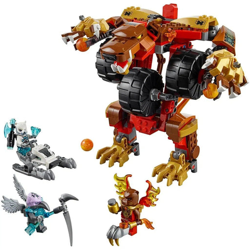 LEGO [Legends of Chima] - Bladvic's Rumble Bear Building Set - Fire vs. Ice Series (70225)