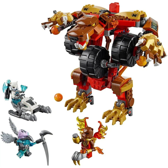 LEGO [Legends of Chima] - Bladvic's Rumble Bear Building Set - Fire vs. Ice Series (70225)