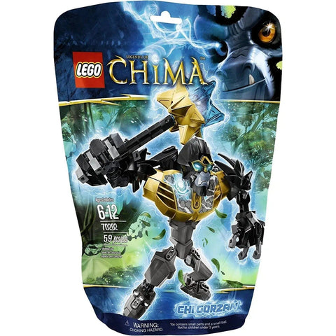 LEGO [Legends of Chima] - CHI Gorzan Building Set - Buildable Figures Series (70202)