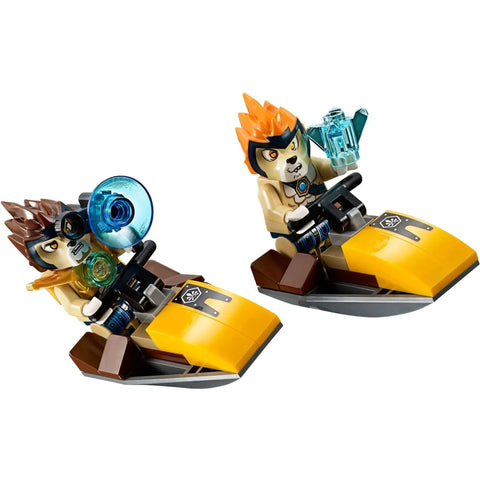 LEGO [Legends of Chima] - Cragger's Command Ship Building Set - The Power of the CHI Series (70006)