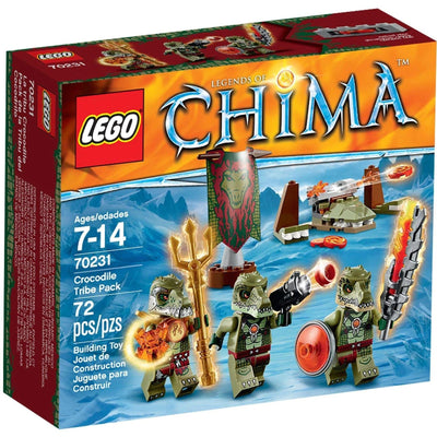 LEGO [Legends of Chima] - Crocodile Tribe Pack Building Set - Tribe Packs Series (70231)