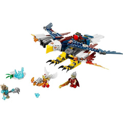 LEGO [Legends of Chima] - Eris' Fire Eagle Flyer Building Set - Fire vs. Ice Series (70142)