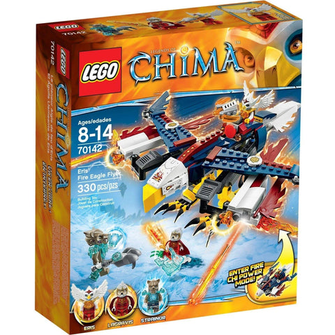 LEGO [Legends of Chima] - Eris' Fire Eagle Flyer Building Set - Fire vs. Ice Series (70142)