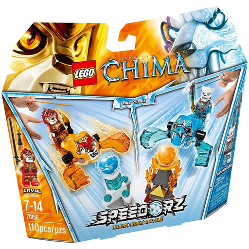 LEGO [Legends of Chima] - Fire vs. Ice Building Set - Speedorz Series (70156)