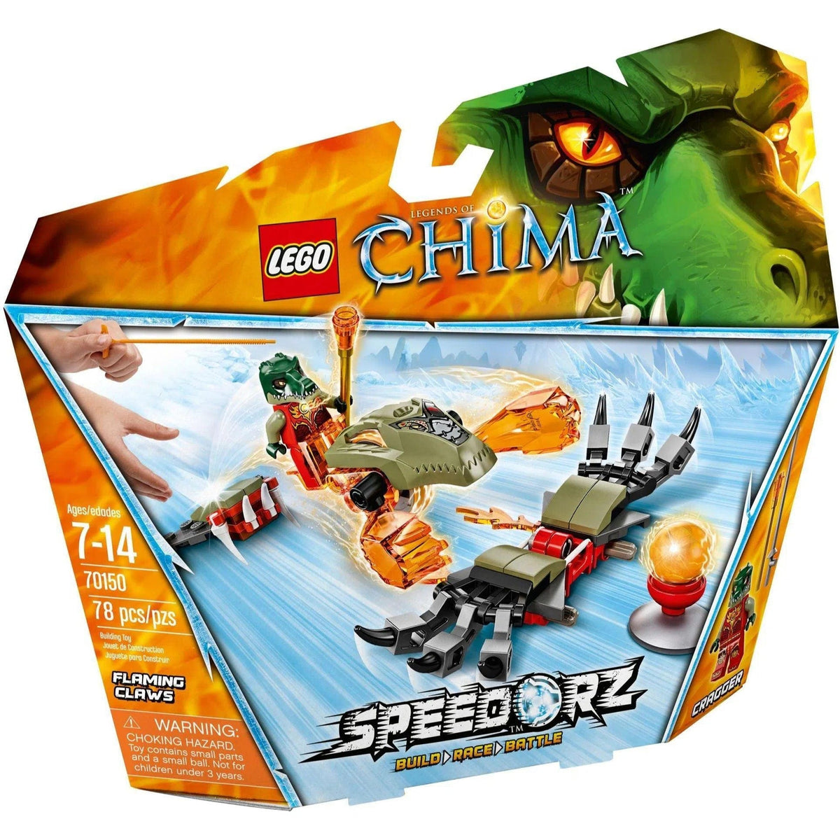 LEGO [Legends of Chima] - Flaming Claws Building Set - Speedorz