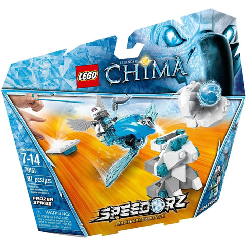 LEGO [Legends of Chima] - Frozen Spikes Building Set - Speedorz Series (70151) - Image 1