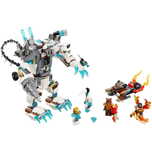 LEGO [Legends of Chima] - Icebite's Claw Driller Building Set - Fire vs. Ice Series (70223)