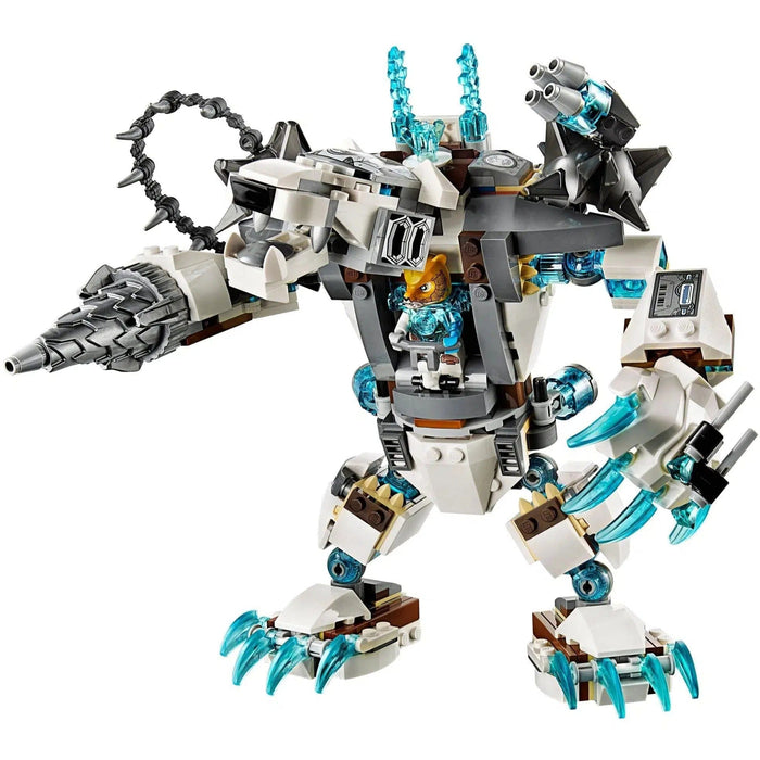 LEGO [Legends of Chima] - Icebite's Claw Driller Building Set - Fire vs. Ice Series (70223)