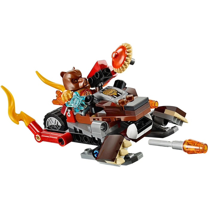 LEGO [Legends of Chima] - Icebite's Claw Driller Building Set - Fire vs. Ice Series (70223)