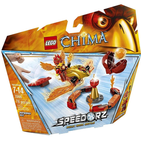 LEGO [Legends of Chima] - Inferno Pit Building Set - Speedorz Series (70155) - Image 1