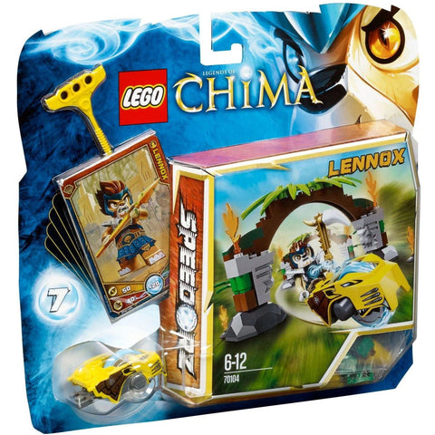 LEGO [Legends of Chima] - Jungle Gates Building Set - Speedorz Series (70104) - Image 1