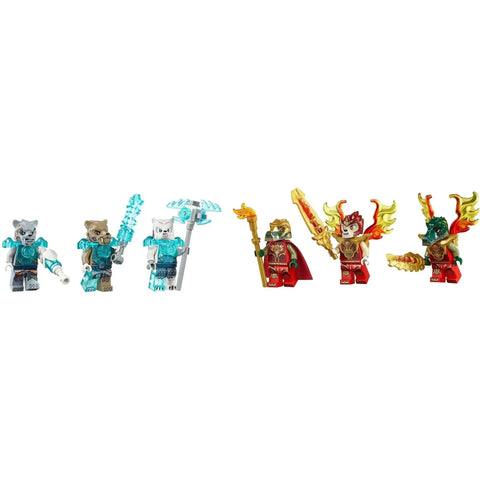 LEGO [Legends of Chima] - King Crominus' Rescue Building Set - Fire vs. Ice Series (70227) - Image 5