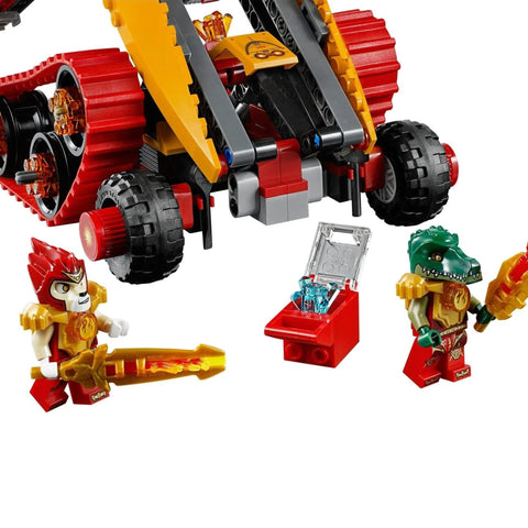 LEGO [Legends of Chima] - Laval's Fire Lion Building Set - Fire vs. Ice Series (70144