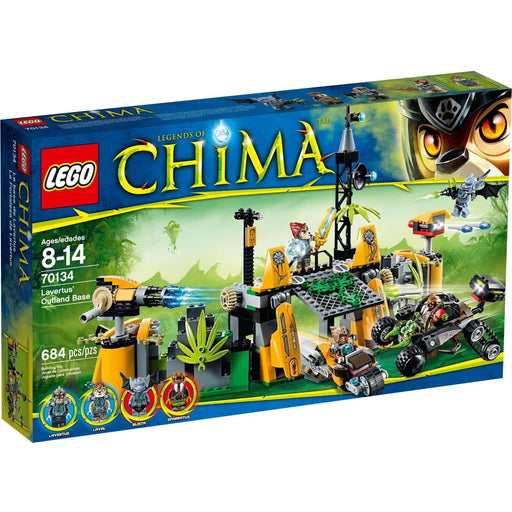 LEGO [Legends of Chima] - Lavertus' Outland Base Building Set - Outlands Series (70134)