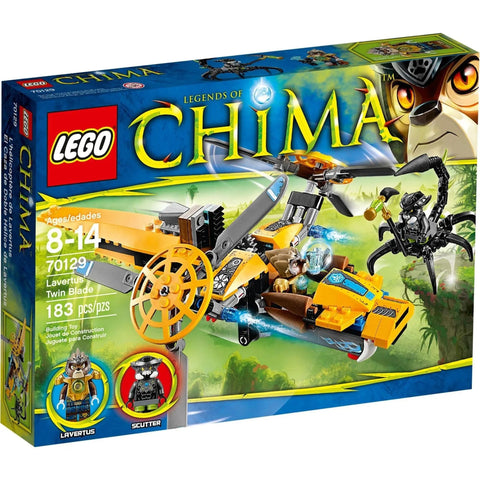LEGO [Legends of Chima] - Lavertus' Twin Blade Building Set - Outlands Series (70129) - Image 1