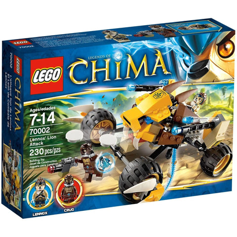 LEGO [Legends of Chima] - Lennox' Lion Attack Building Set - The Power of the CHI Series (70002) - Image 1