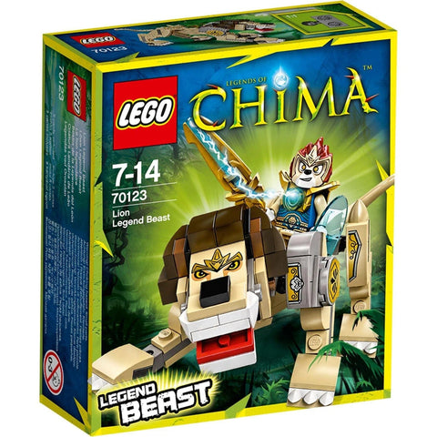 LEGO [Legends of Chima] - Lion Legend Beast Building Set - Legend Beasts Series (70123)