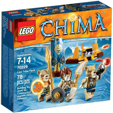 LEGO [Legends of Chima] - Lion Tribe Pack Building Set - Tribe Packs Series (70229) - Image 1
