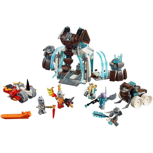 LEGO [Legends of Chima] - Mammoth's Frozen Stronghold Building Set - Fire vs. Ice Series (70226)