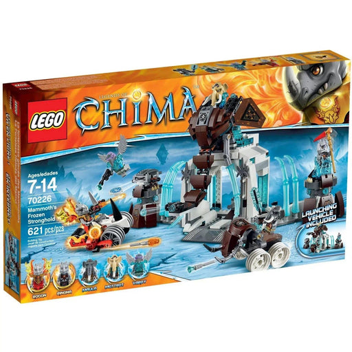 LEGO [Legends of Chima] - Mammoth's Frozen Stronghold Building Set - Fire vs. Ice Series (70226)
