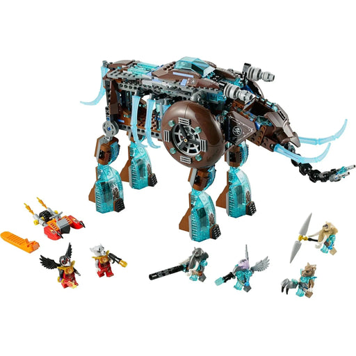 LEGO [Legends of Chima] - Maula's Ice Mammoth Stomper Building Set - Fire vs. Ice Series (70145)