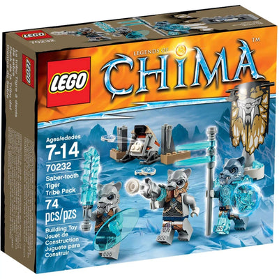 LEGO [Legends of Chima] - Saber-tooth Tiger Tribe Pack Building Set - Tribe Packs Series (70108)