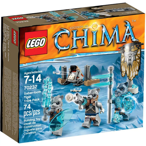 LEGO [Legends of Chima] - Saber-tooth Tiger Tribe Pack Building Set - Tribe Packs Series (70108) - Image 1