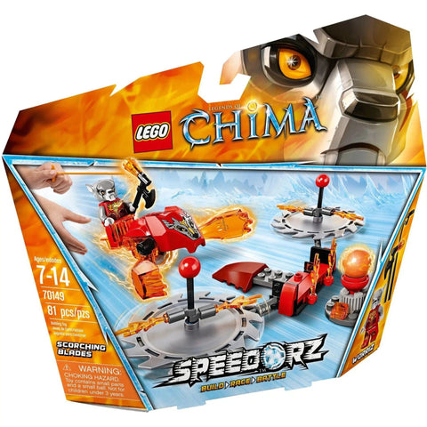 LEGO [Legends of Chima] - Scorching Blades Building Set - Speedorz Series (70149)