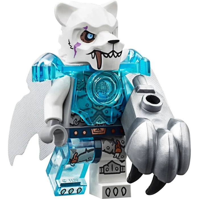 LEGO [Legends of Chima] - Sir Fangar's Ice Fortress Building Set - Fire vs. Ice Series (70147)
