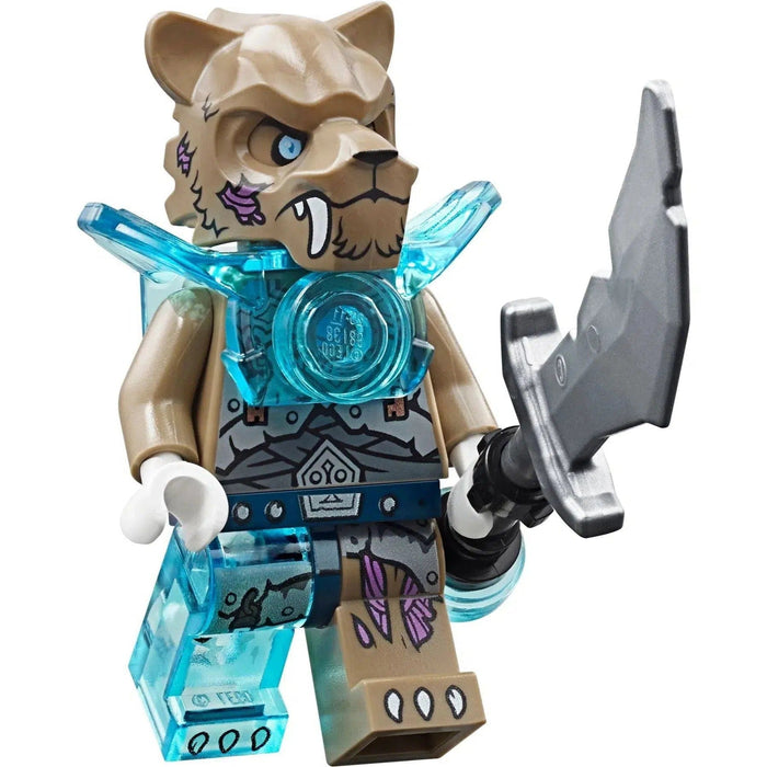 LEGO [Legends of Chima] - Sir Fangar's Ice Fortress Building Set - Fire vs. Ice Series (70147)