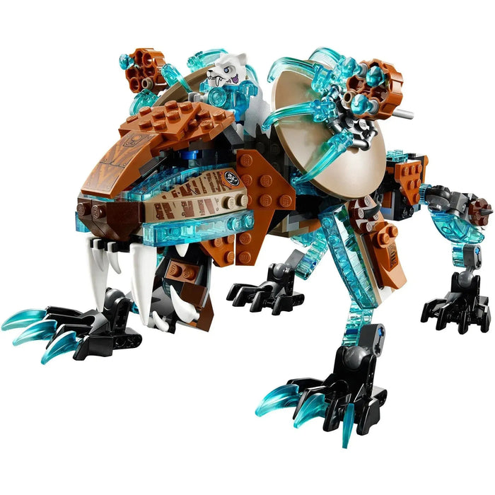 LEGO [Legends of Chima] - Sir Fangar's Sabre-tooth Walker Building Set - Fire vs. Ice Series (70143)