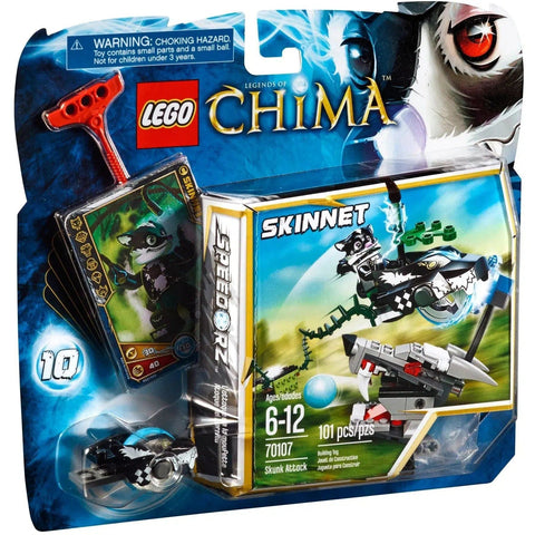 LEGO [Legends of Chima] - Skunk Attack Building Set - Speedorz Series (70107) - Image 1