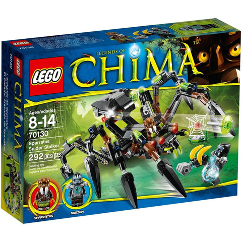 LEGO [Legends of Chima] - Sparratus' Spider Stalker Building Set - Outlands Series (70130) - Image 1