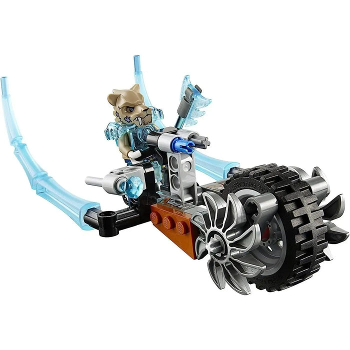 LEGO [Legends of Chima] - Strainor's Saber Cycle Building Set - Fire vs. Ice Series (70220)