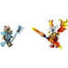 LEGO [Legends of Chima] - Strainor's Saber Cycle Building Set - Fire vs. Ice Series (70220)