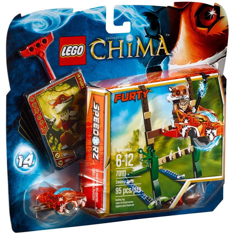 LEGO [Legends of Chima] - Swamp Jump Building Set - Speedorz Series (70111)