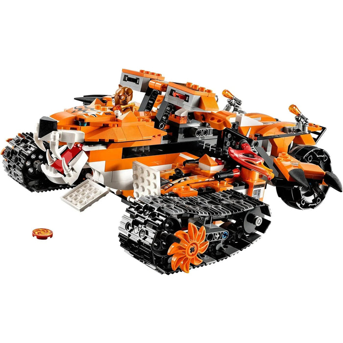 LEGO [Legends of Chima] - TTiger's Mobile Command Building Set - Fire vs. Ice Series (70224)
