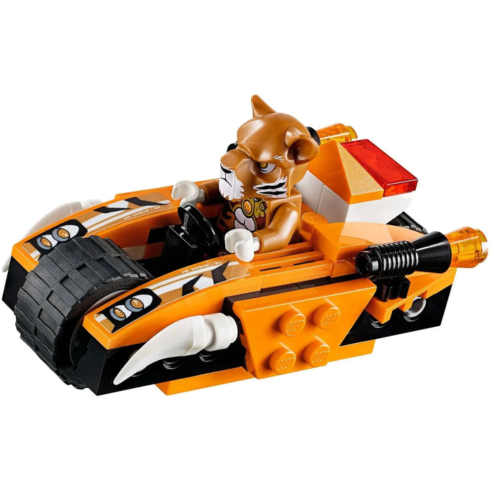 LEGO [Legends of Chima] - TTiger's Mobile Command Building Set - Fire vs. Ice Series (70224)