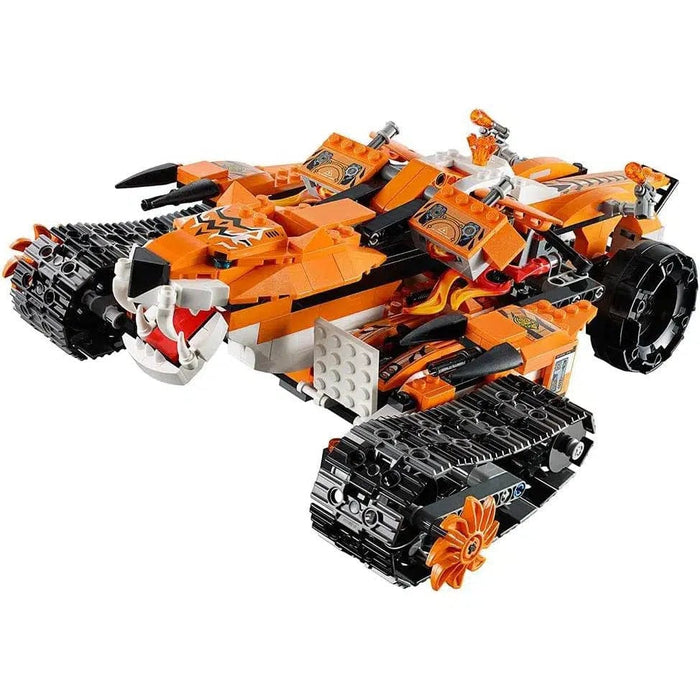 LEGO [Legends of Chima] - TTiger's Mobile Command Building Set - Fire vs. Ice Series (70224)