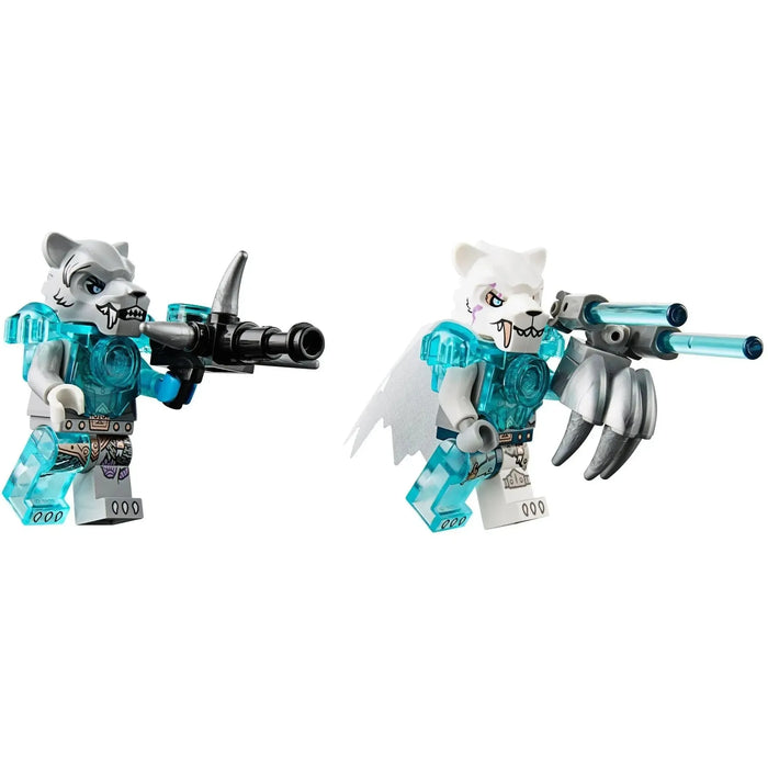 LEGO [Legends of Chima] - TTiger's Mobile Command Building Set - Fire vs. Ice Series (70224)