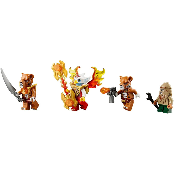 LEGO [Legends of Chima] - TTiger's Mobile Command Building Set - Fire vs. Ice Series (70224)