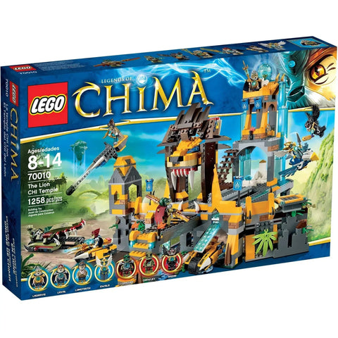 LEGO [Legends of Chima] - The Lion CHI Temple Building Set - The Power of the CHI Series (70010) - Image 1
