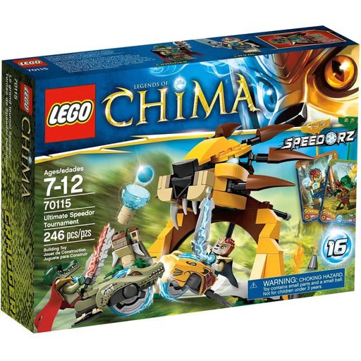 LEGO [Legends of Chima] - Ultimate Speedor Tournament Building Set - Speedorz Series (70115)