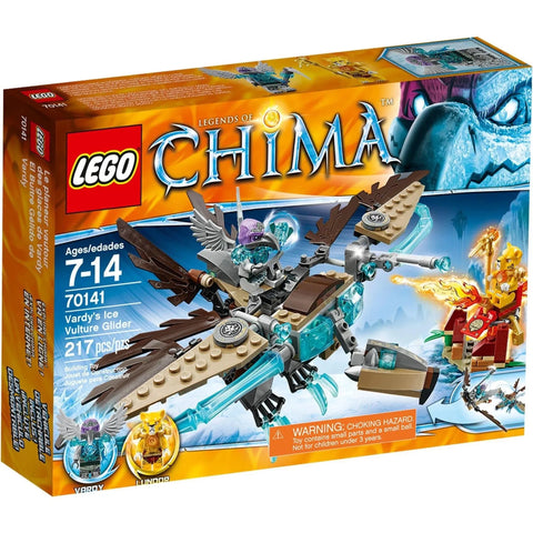 LEGO [Legends of Chima] - Vardy's Ice Vulture Glider Building Set - Fire vs. Ice Series (70141) - Image 1